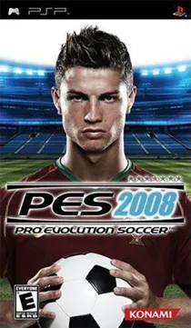 PES 2008 - Pro Evolution Soccer (EU) box cover front